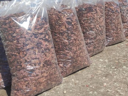 Кора соснова декоративна ДРІБНА 1-3см. 50л.